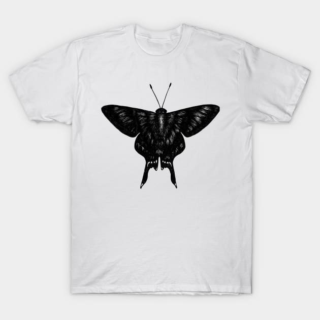 The Black Butterfly T-Shirt by EWART